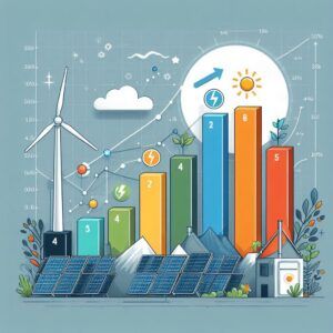 Fantasy bar chart of energy output